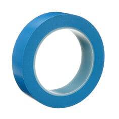 3M Scotch 4737S Blue High Temperature Fine Line Tape, 1 inch by 36 yards, designed for precise masking and detailing applications.