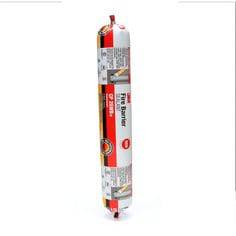 3M CP25WB+ fire barrier sealant in a 20 fl oz sausage, used for fire-resistant sealing in building applications.