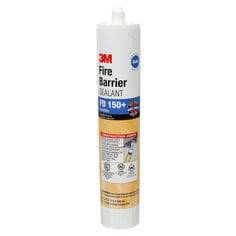3M FireDam FD150+B fire barrier sealant cartridge in blue, 28 fl oz, used for fire-resistant sealing in building applications.