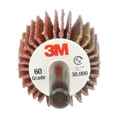 3M AB80761 - Flap Wheel Type 8 747D 1 in x 1 in x 1/4 in 6 x-Weight 7100138311 - eGrimesDirect