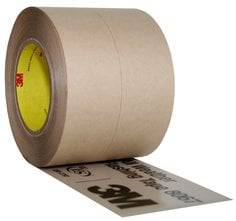 3M All Weather Flashing Tape 8067 Tan, 6 inch x 75 ft, slit liner, durable water-resistant flashing tape for building weatherproofing.