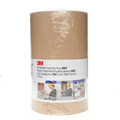 3M 8067-9X75 all weather flashing tape in tan, 9-inch by 75-foot roll with slit liner, used for weatherproof sealing and repairs.
