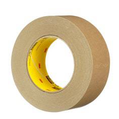 3M Scotch 2517 flatback tape, medium brown, 1.4-inch wide, 60-yard length, used for surface protection and holding applications.