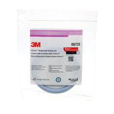 3M Perfect-it ultrafine foam polishing pad, 8-inch size, used for car detailing and paint polishing.