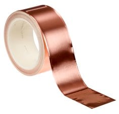 3M 1181-2X18 - Copper Foil EMI Shielding Tape 1181 (2 Inch x 18 Yards) 7000132170 - eGrimesDirect