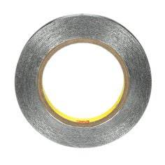 3M Aluminum Foil Tape 425 in silver, 1/2 inch by 60 yards, with 4.6 mil thickness, shown in a close-up image.