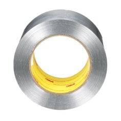 3M Aluminum Foil Tape 425 in silver, 3-inch by 60-yard roll, 4.6 mil thick for sealing and insulation applications.