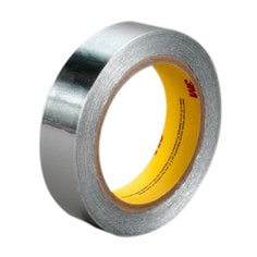 3M 431-2X60 - Aluminum Foil Tape 431 Silver 4.6 mil (2 Inch x 60 Yards) 7100038989 - eGrimesDirect