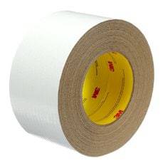 3M Venture 1531CW-N020 white metal building facing foil tape, 72mm x 45.7m, used for sealing and weatherproofing.