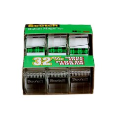 3M Scotch 3105X-02-C - Scotch Magic Tape 3/4 in x 11 yd (19 mm x 10.1 m) 3M 7100024639 7100024639 - eGrimesDirect