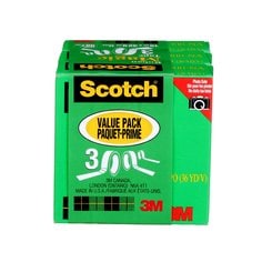 3M Scotch 810-3PK-BXD - Magic Invisible Tape (0.75 Inch x 36 Yards) 7000137297 - eGrimesDirect
