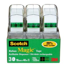 3M Scotch 810-D3 - Magic Invisible Tape (0.75 Inch x 43.7 Yards) 7000136795 - eGrimesDirect