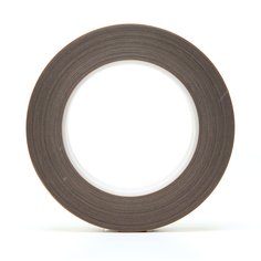 3M 5453-3/4X36 - PTFE Glass Cloth Tape 5453 Brown 8.3 mil (0.8 Inch x 36 Yards) 7000050132 - eGrimesDirect