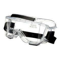 3M Centurion Splash Safety Goggle with clear anti-fog lens, designed for eye protection in hazardous environments.