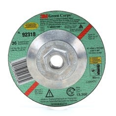 3M Green Corps AB92316 - Green Corps Cutting / Grinding Wheel 4-1/2 in x 1/8 in x 7/8 in 36 7000118488 - eGrimesDirect
