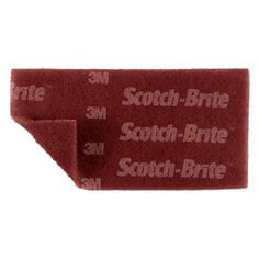 3M Scotch-Brite SB07847 - Scotch-Brite Automotive Durable Flex Hand Pad 0784 Maroon 7000136587 - eGrimesDirect