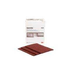 3M Scotch-Brite SB16553 Extra Duty Hand Pad 6x9 inches for heavy-duty scrubbing and surface cleaning.