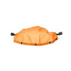 Orange 3M GR2B hard hat front visor seal, safety helmet accessory for added protection and visibility.