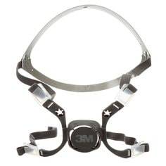 3M 6281 Part Head Harness Assembly for safety helmets, adjustable headgear with straps and padding for secure fit.