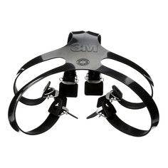 3M 7893S head strap harness assembly with adjustable straps and buckles for safety and secure fit.