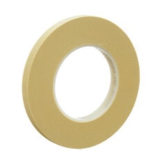 3M Scotch 2693-12X55 - High Performance Masking Tape 2693 Tan (1/2 Inch x 60 Yards) with Plastic core 7000123903 - eGrimesDirect