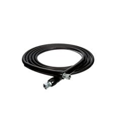 3M cylinder adhesive hose 6-foot (1.8 m) flexible hose for industrial use, shown coiled with connectors at each end.
