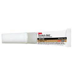 3M Scotch-Weld SF100-3G super fast instant adhesive in clear, 11 oz (3 ml) bottle, suitable for quick bonding of various materials.