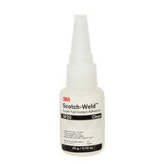 3M Scotch-Weld SF20-20G super fast instant adhesive in clear, 0.71 oz (20 g) bottle for quick bonding and strong adhesion.