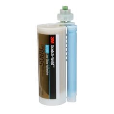 3M Scotch-Weld DP8805NS low odor acrylic adhesive in green, 16.56 fl oz (490 ml) Duo-Pak, ideal for industrial bonding applications.
