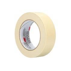 3M 203-36X55 beige general purpose masking tape, 1.4 inch wide, 60 yards long, suitable for painting and surface protection.