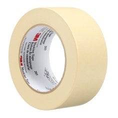 3M General Purpose Masking Tape 203 in beige, 1.9 inch wide, 60 yards long, suitable for painting and masking projects.