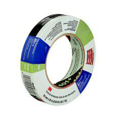 3M 401+ high performance green masking tape, 0.95 inch x 60 yards, individually wrapped, ideal for painting and masking projects.