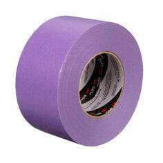 3M 501+ purple high-temperature masking tape, 2.8 inch x 60 yards, designed for specialty industrial masking applications