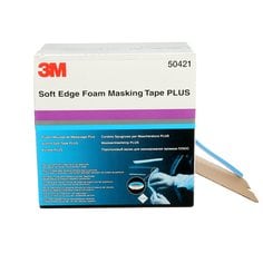 3M 50421 - Soft Edge Foam Masking Tape Plus (5.33 Inch x 23 FT) 7000034714 - eGrimesDirect