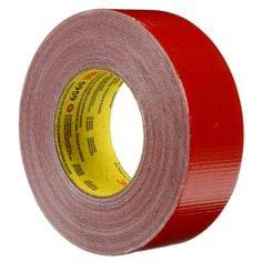 3M 5959-1.88X45 outdoor masking and stucco tape in red, 1.88 inch wide and 45 yards long, designed for exterior surfaces.