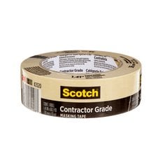 3M Scotch 2020-36AP - Contractor Grade General Purpose Masking Tape Tan (1.41 Inch x 60 Yards) 7100186347 - eGrimesDirect