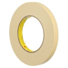 3M Scotch 231-12X55 - High Performance Painters Masking Tape 231/231A Tan (1/2 Inch x 60 Yards) 7000124177 - eGrimesDirect