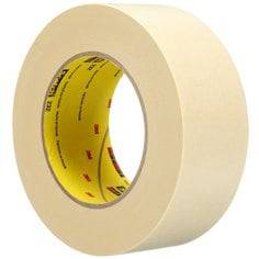 3M Scotch 232 high-performance masking tape in tan, 1.89 inch wide and 60 yards long, suitable for painting and surface protection.
