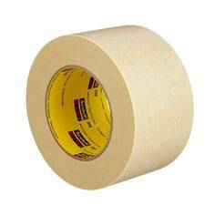 3M Scotch High Performance Masking Tape 232 in tan, 2.8-inch wide x 60 yards, suitable for painting and masking projects.