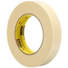 3M Scotch masking tape 234 in tan, general purpose masking tape, 0.95 inch wide and 60 yards long.