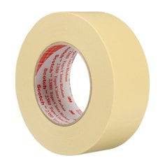 3M Scotch 2380-48X55 tan performance masking tape, 1.89 inches wide, 60 yards long, shown in the image.