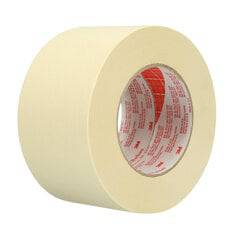 3M Scotch 2380 Performance Masking Tape in tan, 2.8-inch wide, 60-yard roll, ideal for masking and painting projects.