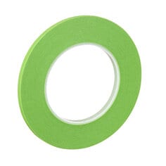 3M Scotch 26344 - Performance Masking Tape 233+ Green (1/4 Inch x 60 Yards) 7000048806 - eGrimesDirect