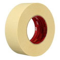 3M Scotch 2693 high-performance masking tape in tan, 1.89-inch width, 60-yard length, suitable for painting and surface protection.