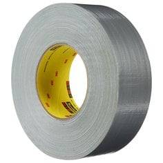 3M Scotch 390-2X60 polyethylene coated cloth masking tape in silver, 2-inch width, 60 yards length for industrial use