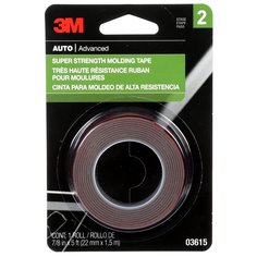 3M 03615NA - Super Strength Molding Tape 03615 (7/8 Inch x 5 FT) 7000000531 - eGrimesDirect