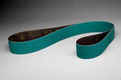 3M AB58344 cloth belt 577F, 2-inch by 72-inch narrow belt with 50 YF weight, designed for industrial grinding and finishing.