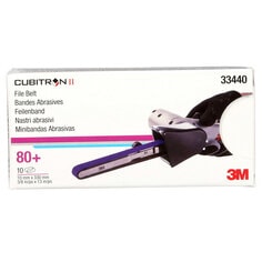3M Cubitron II 33440 - Belt 80+, 3/8 in x 13 in (1 cm x 33 cm) 7100033195 - eGrimesDirect
