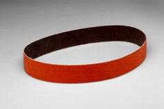3M Cubitron II narrow cloth belt, 1.5 x 132 inches, 984F 36+ grit, Yf-weight for grinding and sanding applications.
