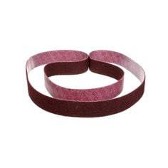 3M Scotch-Brite SB16301 surface conditioning narrow belt, medium grit, 3-inch by 132-inch abrasive belt for surface finishing.